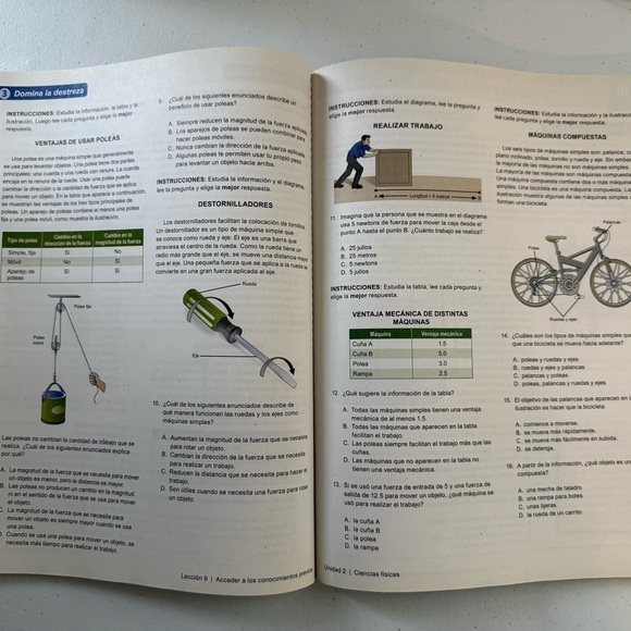 Steck-Vaughn Ciencias GED Preparation Book - Picture 2 of 4